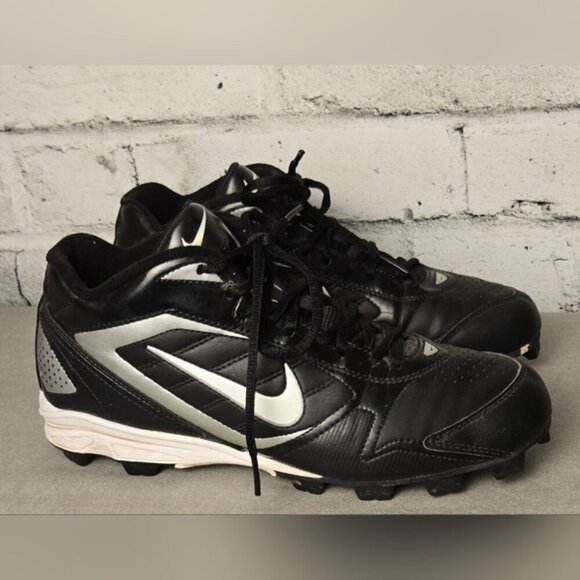 Nike Keystone Low 375561-011 Black Baseball Softball Cleats. - Picture 5 of 10